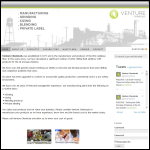 Screen shot of the Venture Chemicals website.