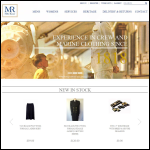 Screen shot of the Miller Rayner Ltd website.