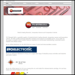 Screen shot of the TD Thermal Ltd website.