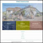 Screen shot of the The Packhouse Ltd website.