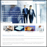 Screen shot of the The Alan Stevenson Partnership Ltd website.