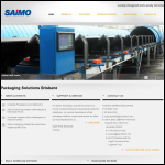 Screen shot of the Saimo Technology UK Ltd website.