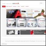 Screen shot of the Axis Network Technology Ltd website.