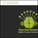 Screen shot of the Glow New Business Ltd website.