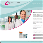 Screen shot of the Chemidex website.
