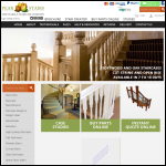 Screen shot of the Pear Stairs website.