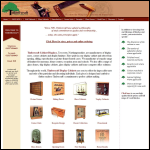 Screen shot of the Timbercraft Cabinets website.