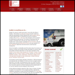 Screen shot of the Brighton Fire Alarms Ltd website.