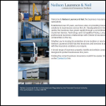 Screen shot of the Neilson Laurence & Neil website.