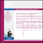 Screen shot of the Pauline Kotschy Recruitment Ltd website.