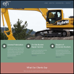 Screen shot of the Ej Nelson Engineering Ltd website.