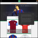 Screen shot of the Matchstik Casuals website.