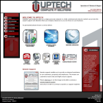 Screen shot of the Uptech Ltd website.