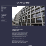 Screen shot of the Capisco Ltd website.