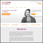 Screen shot of the Azrights Solicitors website.