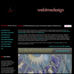 Screen shot of the Webtimedesign website.