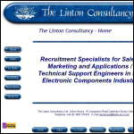 Screen shot of the Linton Consultancy Ltd website.