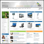 Screen shot of the Information Technology Rentals Ltd website.