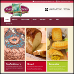 Screen shot of the Talgarth Bakery website.