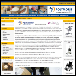 Screen shot of the Polymorit Ltd website.