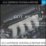 Screen shot of the Ecu Express website.