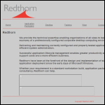 Screen shot of the Redthorn Engineering Systems Ltd website.