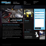 Screen shot of the Stainless Exhaust Specialist website.