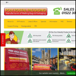 Screen shot of the Poly Postal Packaging Ltd website.