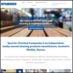 Screen shot of the Spurrier Chemical Companies Inc website.