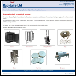 Screen shot of the General Metal Constructions Ltd website.