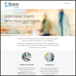 Screen shot of the The Sloane Group Holdings Ltd website.