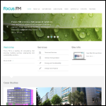 Screen shot of the Focus Fm website.