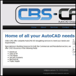 Screen shot of the CBS-CAD website.