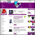 Screen shot of the Millennium Computers 2001 Ltd website.