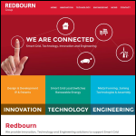 Screen shot of the Redbourn Engineering Ltd website.