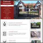 Screen shot of the Eastwell Ironworks website.