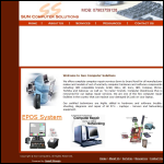 Screen shot of the Sun Computer Solutions Ltd website.