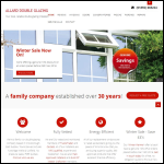 Screen shot of the Allard Windows & Doors website.