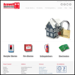Screen shot of the Acewell Electronics Ltd website.