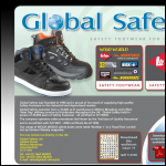 Screen shot of the Global Safety Ltd website.