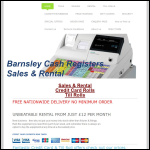 Screen shot of the Barnsley Cash Registers website.