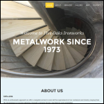 Screen shot of the Five Oaks Iron Works (JSY) Ltd website.