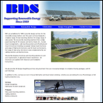Screen shot of the Bds website.