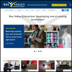 Screen shot of the Roe Valley Enterprises Ltd website.