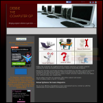Screen shot of the The Computer GP website.