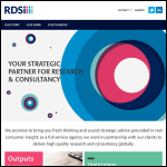 Screen shot of the Rdsi website.