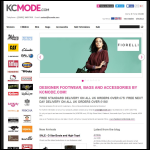 Screen shot of the Kcmode.com website.