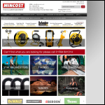 Screen shot of the Mincost Ltd website.