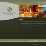 Screen shot of the The Parrot Furniture Company website.