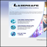 Screen shot of the Lasersafe Lpa Services website.